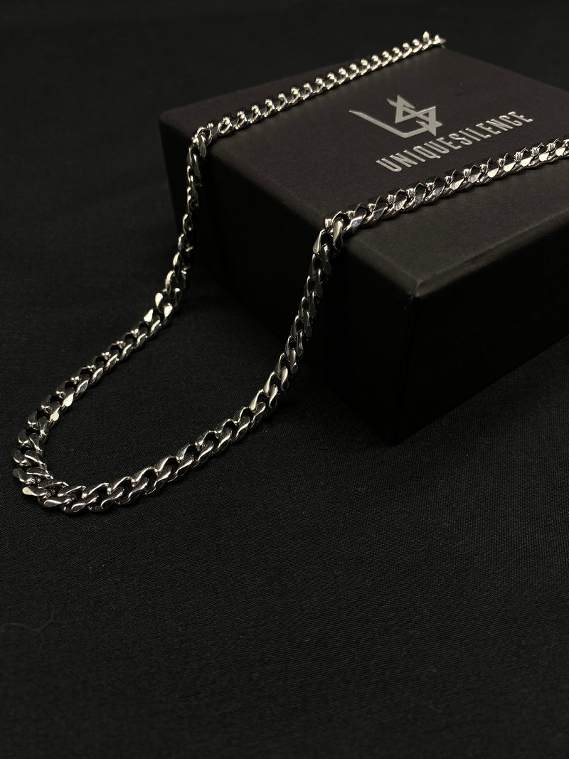 Cuban Chain Silver