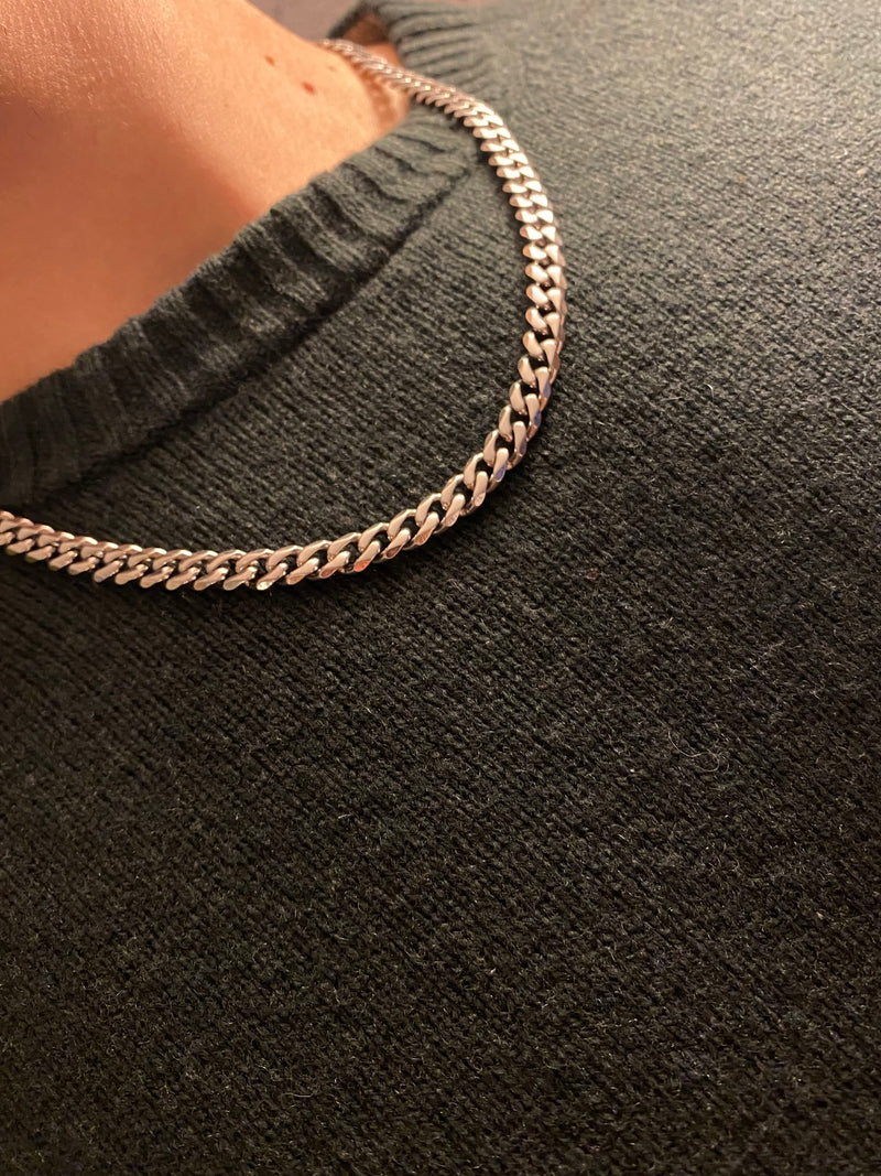 Cuban Chain Silver