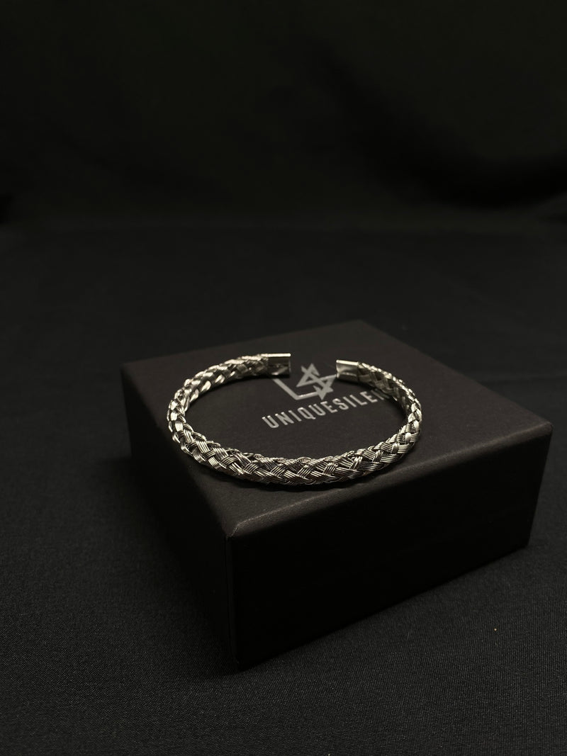 Weave Bracelet Silver