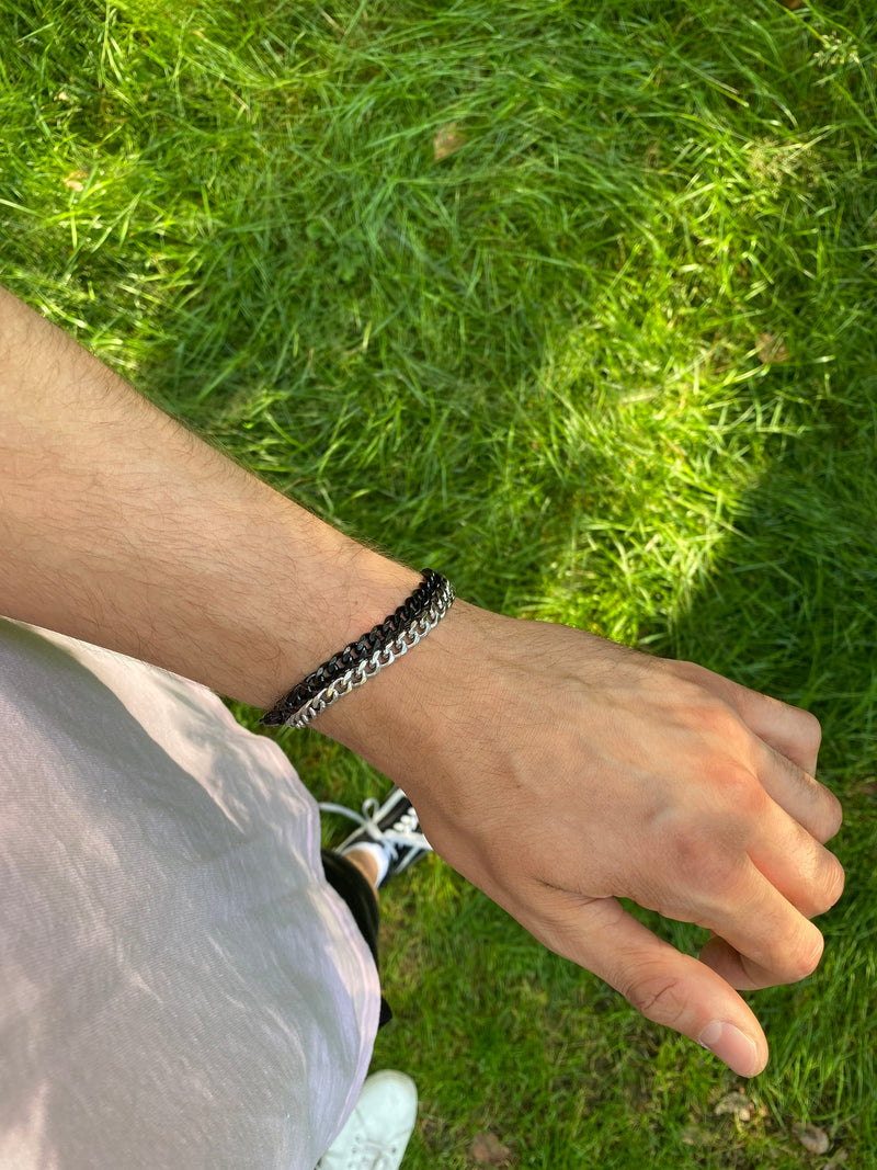 Cuban Bracelet Black